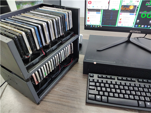 Ảnh Lắp Đặt Box Phone Farm Tại Đường Nguyễn Văn Linh – Long Biên Hà Nội